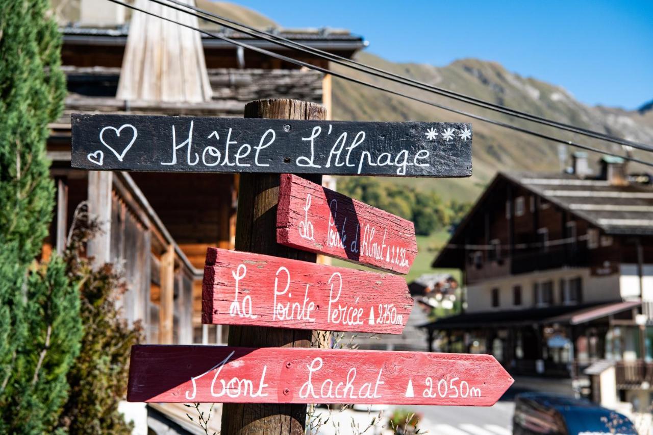 L'Alpage Hotel Le Grand-Bornand Exterior foto