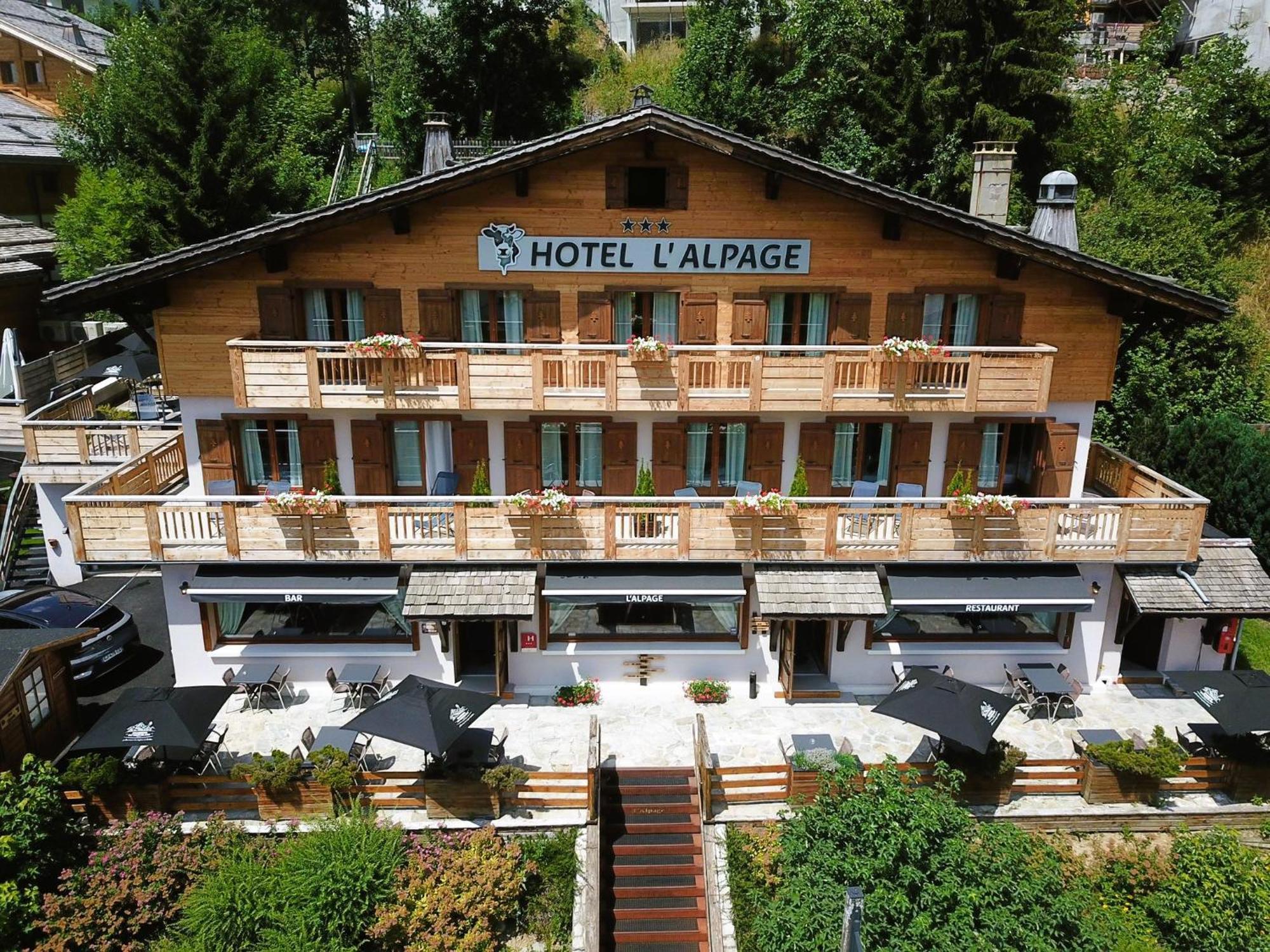 L'Alpage Hotel Le Grand-Bornand Exterior foto