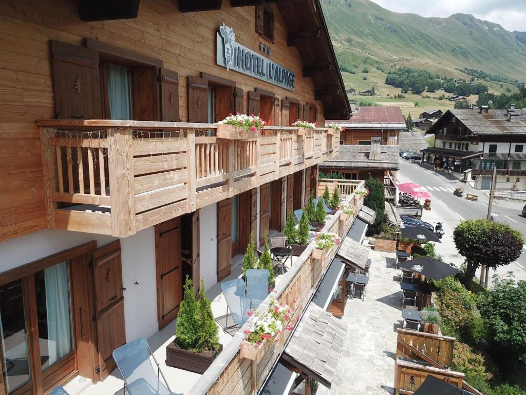 L'Alpage Hotel Le Grand-Bornand Exterior foto